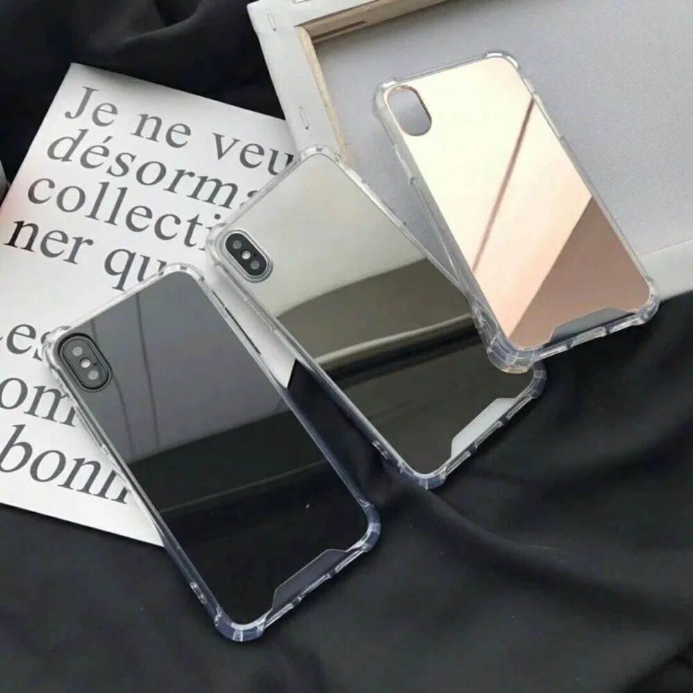 Mirrored Black iPhone XS Max Case NEW